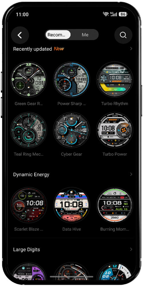 Mibro Fit App Watch Face Store